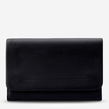Load image into Gallery viewer, Remnant Large Black Leather Women&#39;s Wallet - Status Anxiety - Mandi at Home