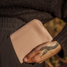 Load image into Gallery viewer, Smoke and Mirrors Dusty Pink Leather Pouch - Mandi at Home