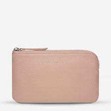 Load image into Gallery viewer, Smoke and Mirrors Dusty Pink Leather Pouch - Status Anxiety - Mandi at Home