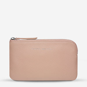 Smoke and Mirrors Dusty Pink Leather Pouch - Status Anxiety - Mandi at Home