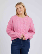 Load image into Gallery viewer, Elliot Cable Knit - Super Pink - Elm Lifestyle - Mandi at Home