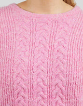 Load image into Gallery viewer, Elliot Cable Knit - Super Pink - Elm Lifestyle - Mandi at Home