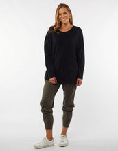 Load image into Gallery viewer, Society Long Sleeve Tee - Black - Elm Lifestyle - Mandi at Home