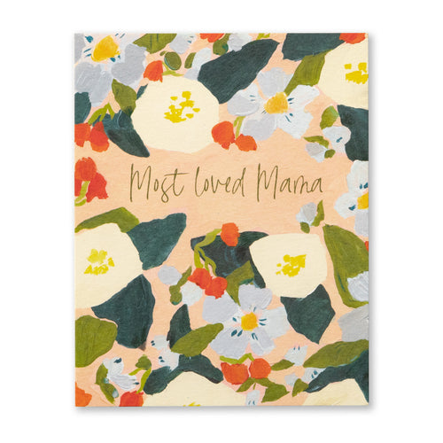 Most Loved Mama - Greeting Card - Mandi at Home