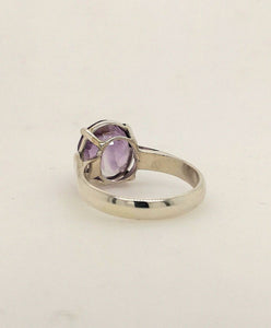 Sterling Silver and Amethyst Ring - Mandi at Home