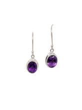 Load image into Gallery viewer, Sterling Silver and Amethyst Earrings - Mandi at Home