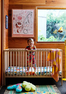 Flower Bed Long Sleeve Zip Organic Baby Romper - Kip & Co - Mandi at Home