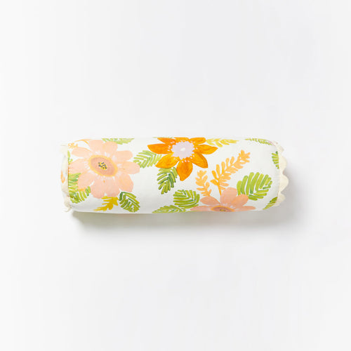 Sunset Floral Multi 60x20cm Bolster - Bonnie and Neil - Mandi at Home
