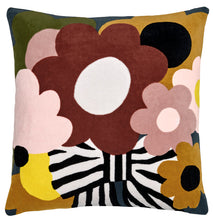 Load image into Gallery viewer, Ribbon Garden Cushion with Insert - Castle and Things - Mandi at Home