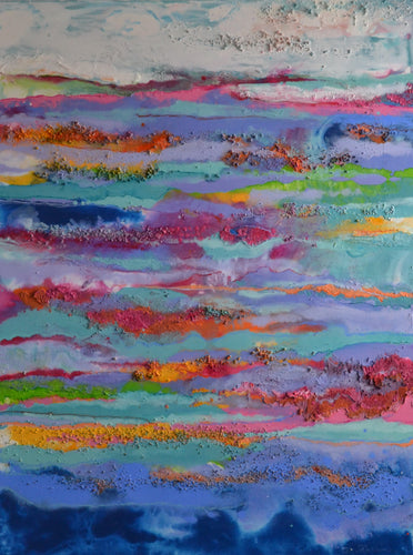Comes In Colour Everywhere . . . - Original Painting - Gillian Roulston - Mandi at Home