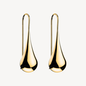 NAJO - Weeping Woman Yellow Gold Plated Sterling Silver Earrings - Mandi at Home