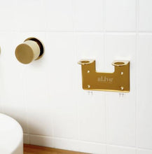 Load image into Gallery viewer, Double Wall Holder - Gold - al.ive body - Mandi at Home