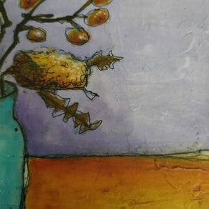 Banksia - Small Original Art - Gillian Roulston - Mandi at Home