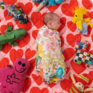 Big Hearted Quilted Play Mat - Kip & Co - Mandi at Home