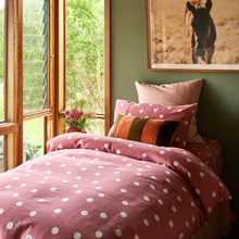 Load image into Gallery viewer, Spot of Joy Flannelette Fitted Sheet - Kip &amp; Co - Mandi at Home
