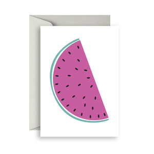 Watermelon Greeting Card - sprout and sparrow - Mandi at Home