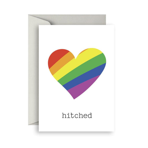hitched greeting card - sprout and sparrow - Mandi at Home