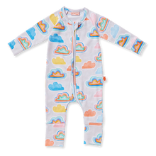 Load image into Gallery viewer, Cloudy Day Long Sleeve Zip Suit - Halcyon Nights - Mandi at Home