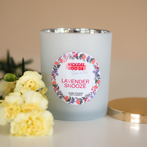Lavender Snooze Soy Candle - Large - Wickidee Doo Da - Mandi at Home