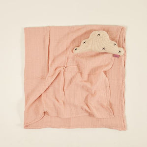 Light Blanket/Baby Muslin - Dusty Pink - Saarde - Mandi at Home