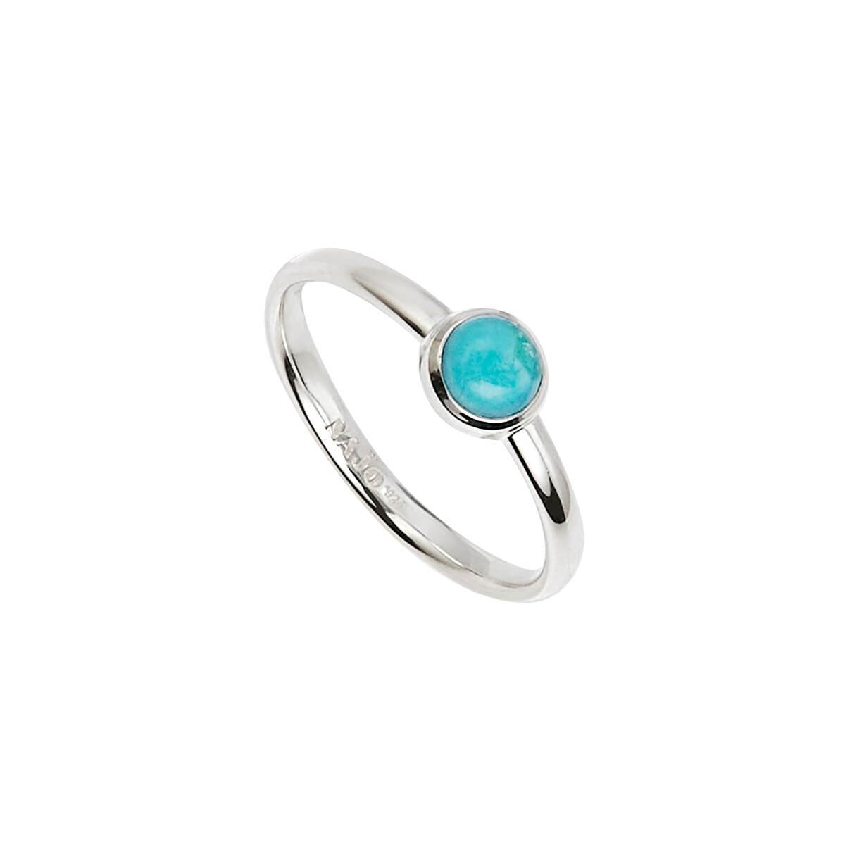 Heavenly Turquoise Silver Ring - Najo - Mandi at Home