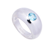 Load image into Gallery viewer, Cosmic Blue Topaz Ring - Najo - Mandi at Home