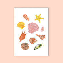 Load image into Gallery viewer, Seashells Card - Mandi at Home