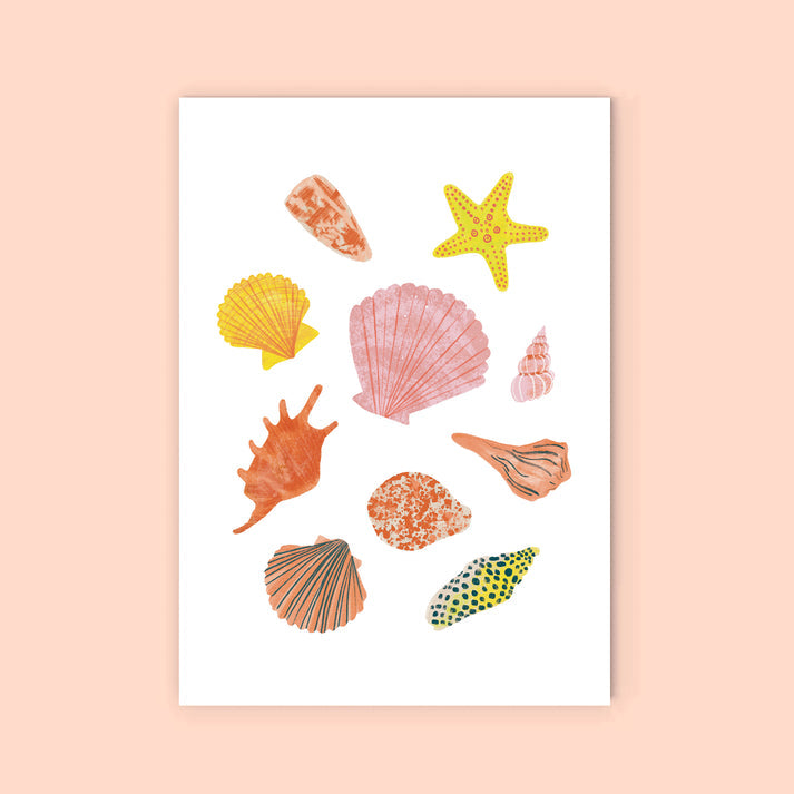 Seashells Card - Mandi at Home