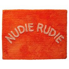 Load image into Gallery viewer, Tula Nudie Bath Mat - Tangerine - Mandi at Home