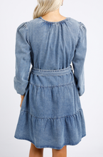 Load image into Gallery viewer, Vada Denim Dress - Foxwood Clothing - Mandi at Home