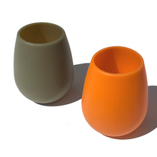 Load image into Gallery viewer, Fegg - Unbreakable Silicone Tumblers - Rutherglen - Porter Green - Mandi at Home