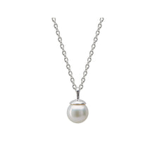 Load image into Gallery viewer, Sterling Silver Desert Flower Pearl Necklace - Mandi at Home