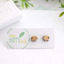 Load image into Gallery viewer, Pig Stud Earrings - Mandi at Home