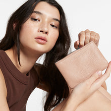 Load image into Gallery viewer, Change It All Dusty Pink Leather Pouch - Mandi at Home