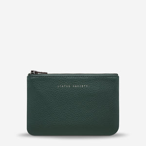 Change It All Teal Leather Pouch - Mandi at Home