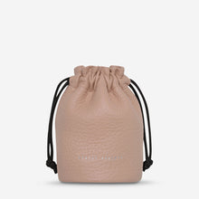 Load image into Gallery viewer, Loving Is Easy Dusty Pink Leather Pouch - Mandi at Home