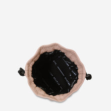 Load image into Gallery viewer, Loving Is Easy Dusty Pink Leather Pouch - Mandi at Home