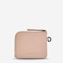 Load image into Gallery viewer, Part Time Friends Women&#39;s Dust Pink Leather Coin Pouch - Mandi at Home