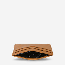 Load image into Gallery viewer, Together For Now Women&#39;s Tan Leather Card Wallet - Mandi at Home
