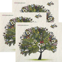 Load image into Gallery viewer, Eco-friendly SWEDE Dish Cloth - Tropical Tree - Mandi at Home